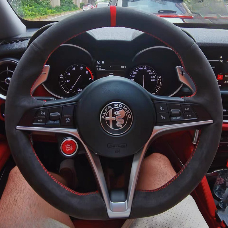 Car Steering Wheel Cover Anti Slip Breathable - Funda de Volante de Coche de
