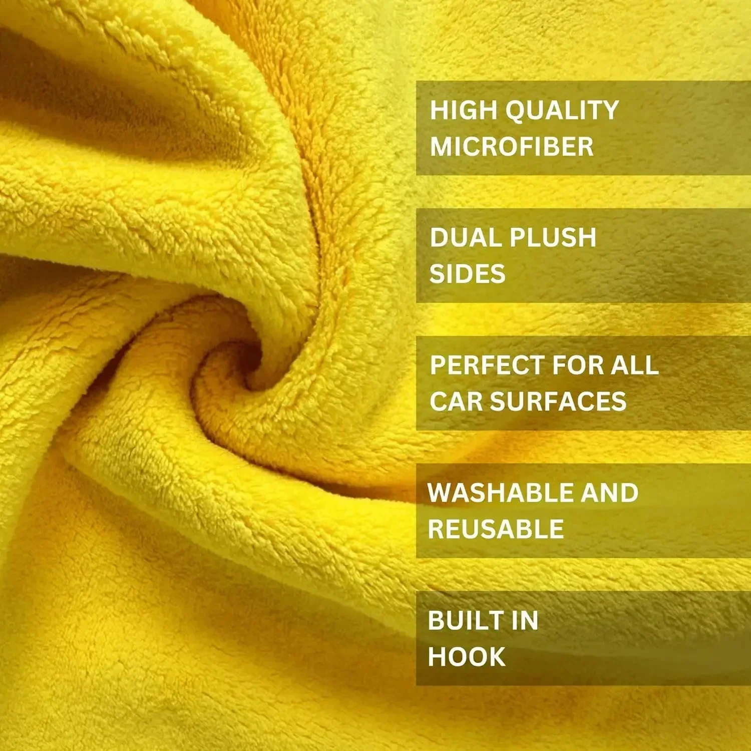 Paño de Microfibra para Lavado - Microfiber Car Drying Towel Super Absorbent reseña y precio