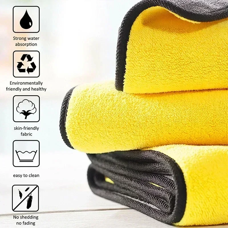Paños de Microfibra para Lavad - Microfiber Car Drying Towel Super Absorbent reseña y precio