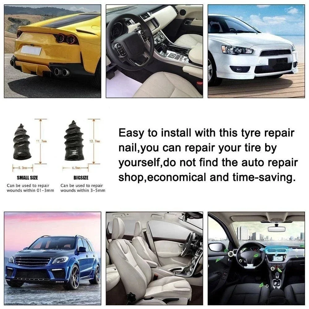 Clavos de reparación de neumát - Auto Repair Tools reseña y precio