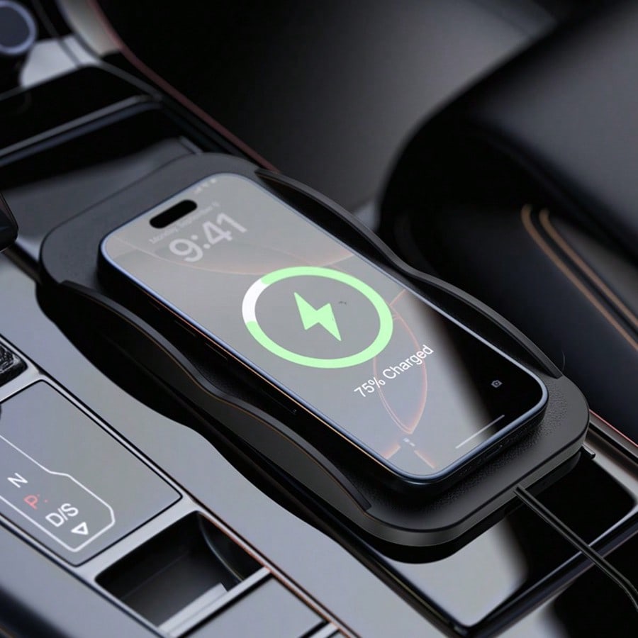 Cargador inalámbrico para coch - Wireless Car Charger Mount Fast Charging reseña y precio