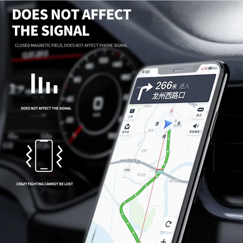 Mini soporte para teléfono de  - Magnetic Phone Holder For Car Vent reseña y precio