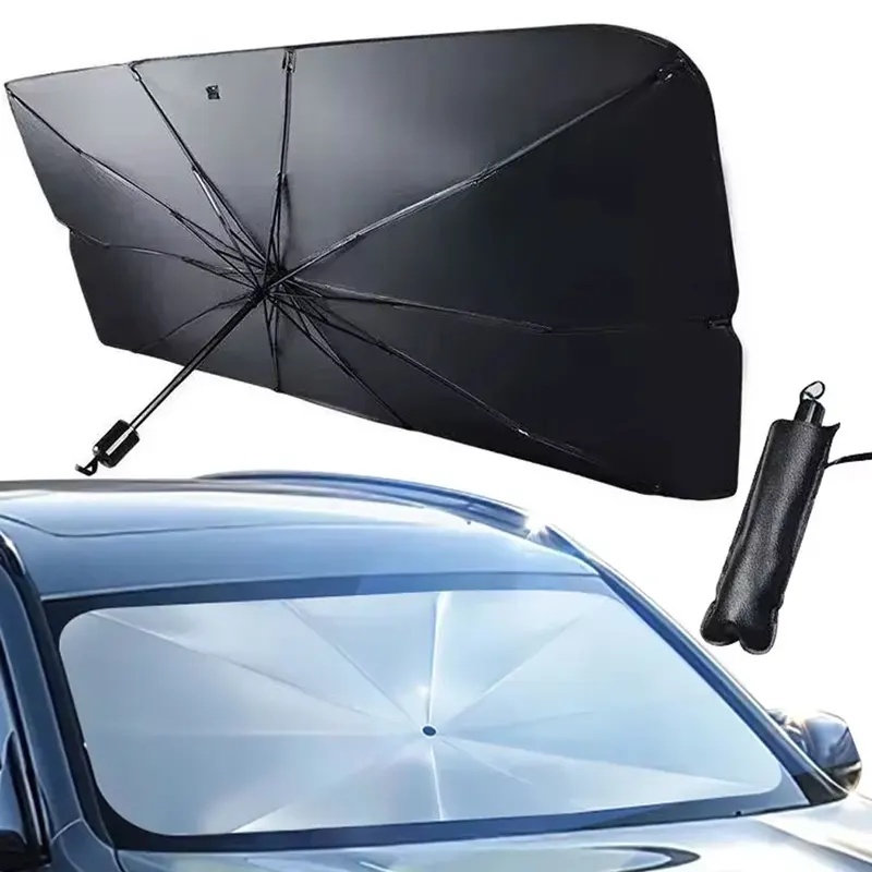 Regalos para las medias navide - Car Sunshade Windshield Umbrella Foldable reseña y precio