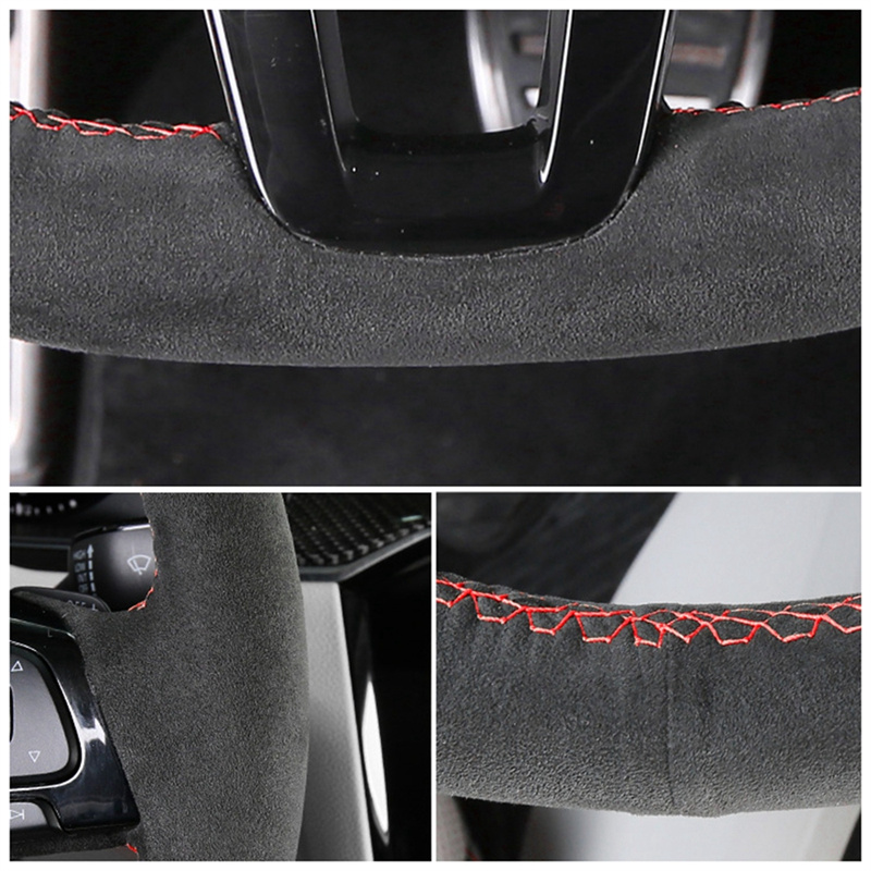 Protector para volante de coch - Car Steering Wheel Cover Anti Slip Breathable reseña y precio