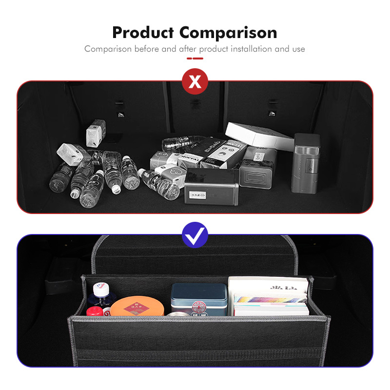 Organizador de Maletero Plegab - Car Trunk Organizer Foldable Storage Box reseña y precio